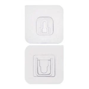 _20 Pieces Set Magic Adhesive Plastic Wall Hooks Heavy Duty Hooks (Color: Assorted)