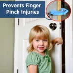 Pack Of 2_(2 Pieces Set)_Child Safety Protection Baby Safety Cute Animal Security Card Door Stopper (Color: Assorted)