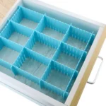 Pack Of 2_Adjustable Drawer Organizer and Kitchen Board Divider (Color: Assorted)