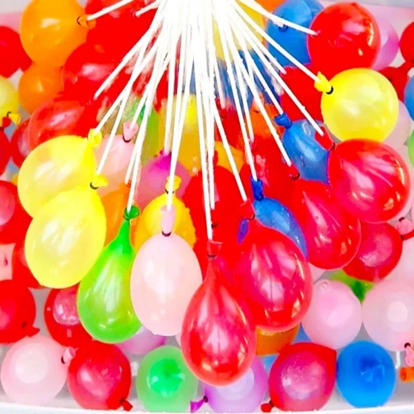 Pack Of 2_111 Pieces Set Holi Magic Water Balloons for Kids (Color: Assorted)
