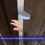 Pack Of 2_(2 Pieces Set)_Child Safety Protection Baby Safety Cute Animal Security Card Door Stopper (Color: Assorted)