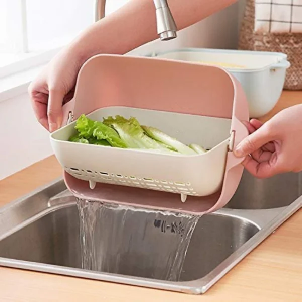 Generic The Preferred Basket Size Needed To Handle Most Straining, Seiving, Washing, Cleaning, Holding Foods Or Fruits Tasks. (Color:Assorted)