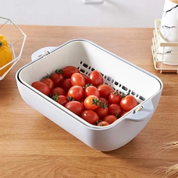 Generic The Preferred Basket Size Needed To Handle Most Straining, Seiving, Washing, Cleaning, Holding Foods Or Fruits Tasks. (Color:Assorted)
