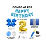 2Nd Birthday Decoration Items For Boys (Multicolor)