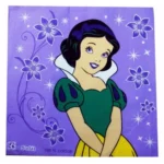 Generic Pack Of_6 Princess Medium Size Handkerchiefs (Color: Assorted)