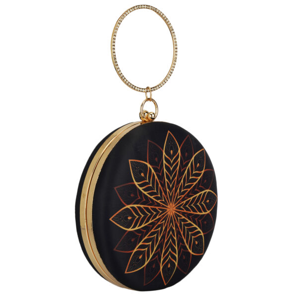 Vistu Woman Geometric Art Clutch