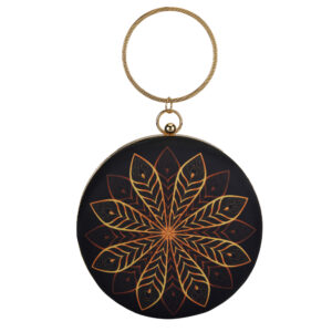 Vistu Woman Geometric Art Clutch