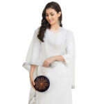 Vistu Woman Geometric Art Clutch