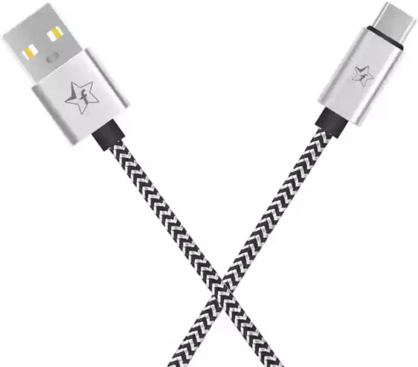 Flipkart SmartBuy usb type c cable black and white