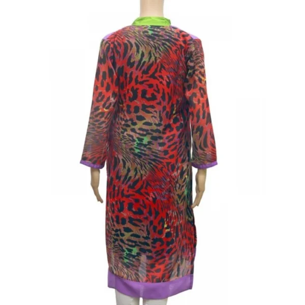 Women's Synthetic Kurtis (Multi Color, M)