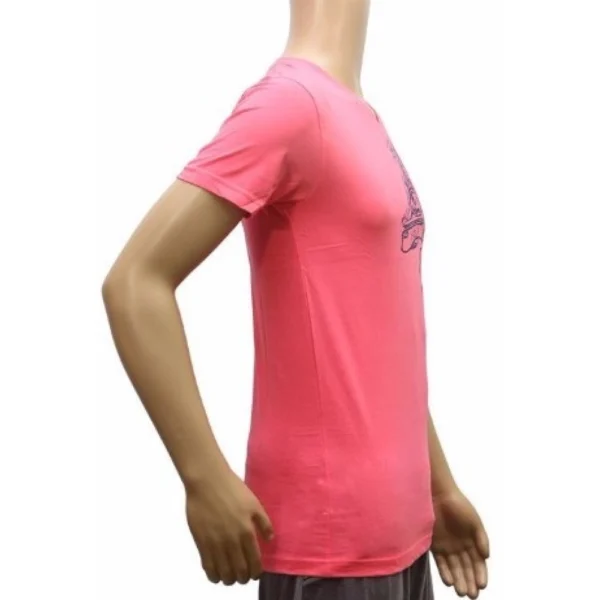 Mens Hosiery Mix Printed Men Tshirts (Dark Pink, S)