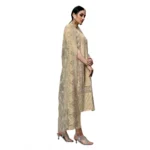 Women's Cotton Unstitched Salwar-Suit Material With Dupatta (Snadel, 2-2.5mtrs)