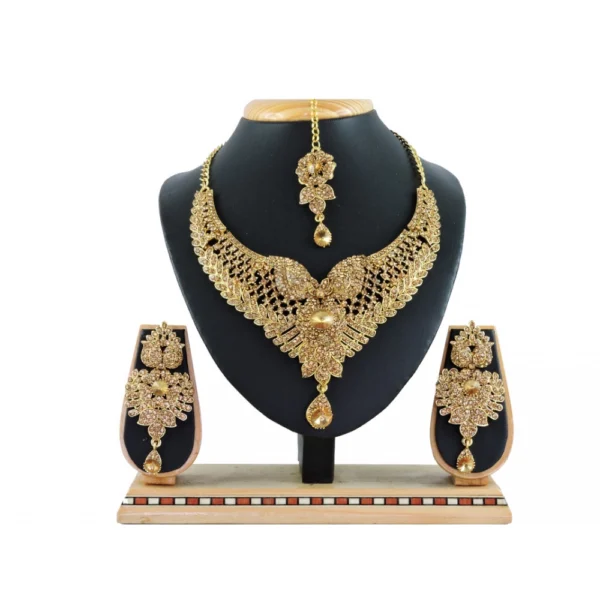Women's Alloy Necklace set (Gold)