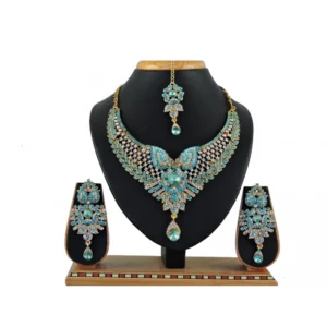 Women's Alloy Necklace set (Turquoise)