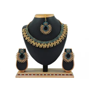 Women's Alloy Necklace set (Turquoise)