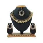 Women's Alloy Necklace set (Green)