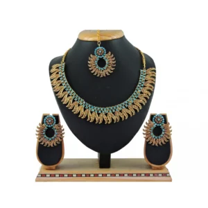 Women's Alloy Necklace set (Turquoise)