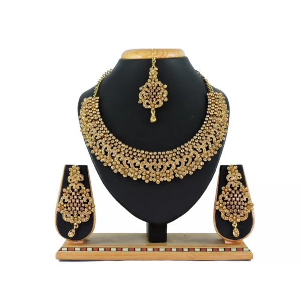 Women's Alloy Necklace set (Gold)