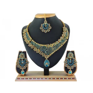 Women's Alloy Necklace set (Turquoise)