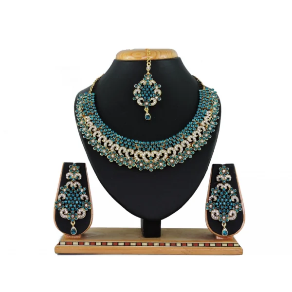 Women's Alloy Necklace set (Turquoise)