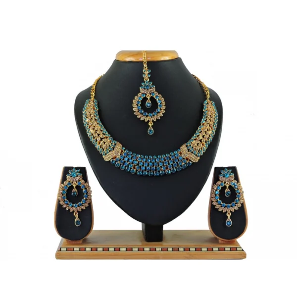 Women's Alloy Necklace set (Turquoise)