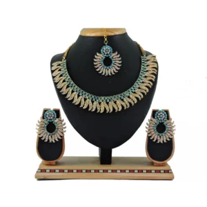 Women's Alloy Necklace set (Turquoise)