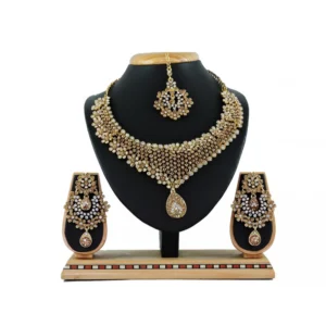 Women's Alloy Necklace set (Gold)
