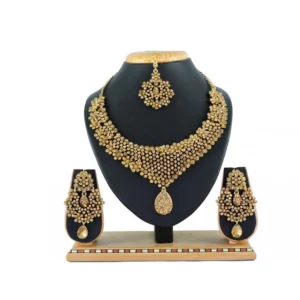 Women's Alloy Necklace set (Gold)