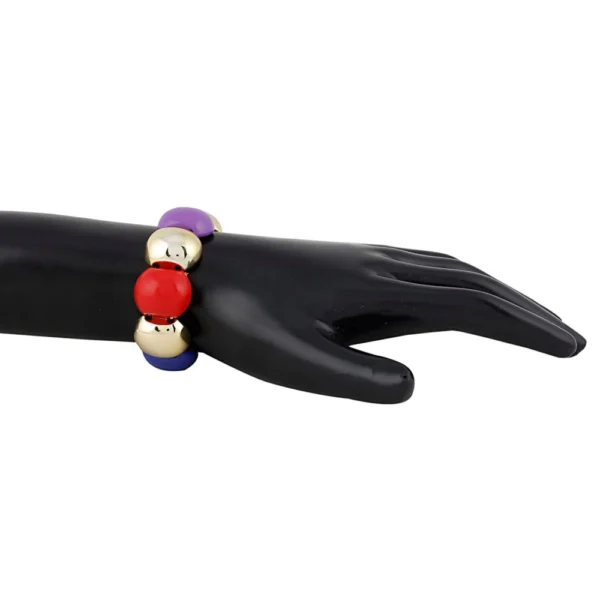 Women's Gold Plated Charm Bracelet-Multi