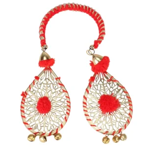 Women's Alloy  Hanging Thread Bracelet-Red