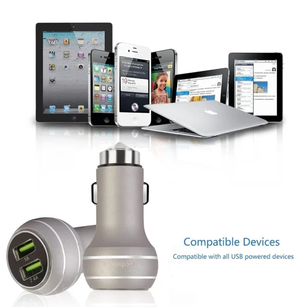 Car Charger Robotex SC-118 3.4 AMP With Auto ID
