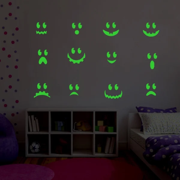 Green Kids Room Decor Radium Wall Sticker