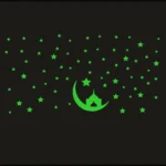 Green Decorative Radium Wall Sticker