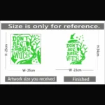 Green Decorative Radium Wall Sticker