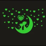 Green Decorative Radium Wall Sticker