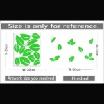 Green Decorative Radium Wall Sticker