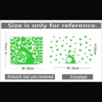 Green Radium Wall Sticker