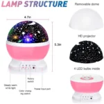 Generic Romantic Sky Star Master Night Light Projector Children Kids Baby Sleep Lighting Usb Lamp Led Projection