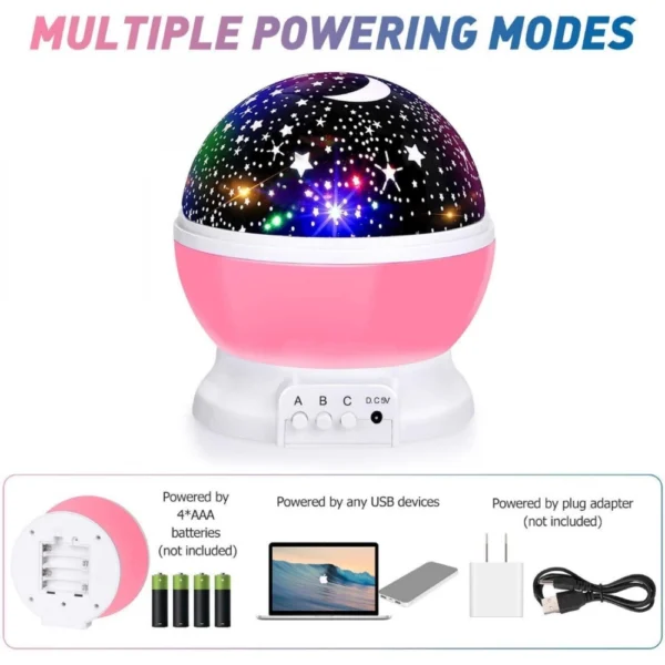 Generic Romantic Sky Star Master Night Light Projector Children Kids Baby Sleep Lighting Usb Lamp Led Projection