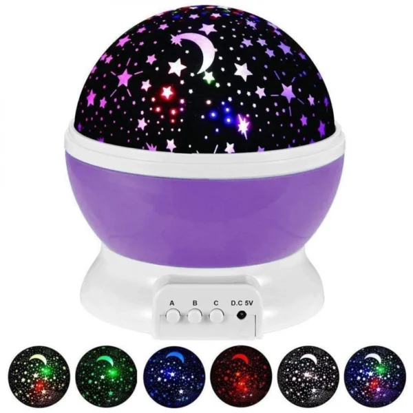 Generic Romantic Sky Star Master Night Light Projector Children Kids Baby Sleep Lighting Usb Lamp Led Projection