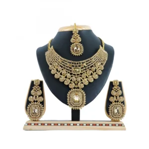 Women's Alloy Necklace set (Gold)