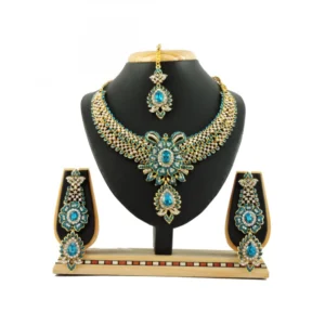 Women's Alloy Necklace set (Turquoise)
