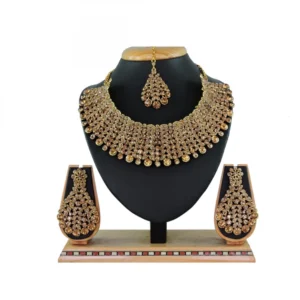 Women's Alloy Necklace set (Gold)