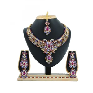 Women's Alloy Necklace set (Multicolor)