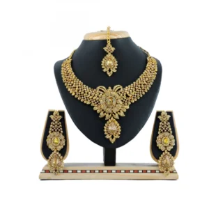 Women's Alloy Necklace set (Gold)