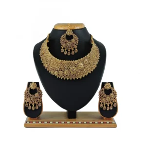 Women's Alloy Necklace set (Gold)
