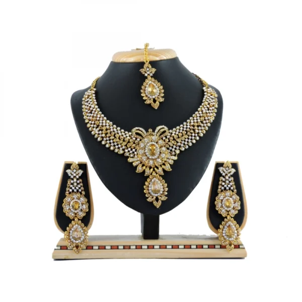 Women's Alloy Necklace set (Gold)
