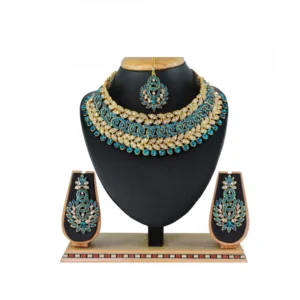 Women's Alloy Necklace set (Turquoise)