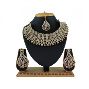 Women's Alloy Necklace set (Gold)