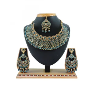 Women's Alloy Necklace set (Turquoise)